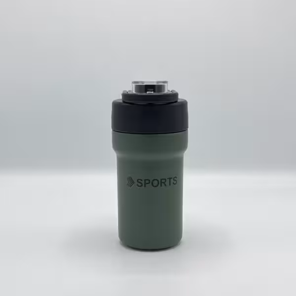 تراول ماگ دو حالته اسپرت سبز یشمی