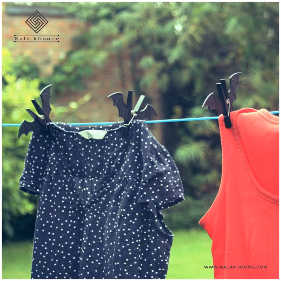 گیره طرح خفاش