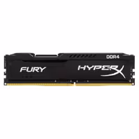 رم دسکتاپ DDR4 تک کاناله 3200 مگاهرتز کینگستون مدل HyperX Fury Black ظرفیت 16 گیگابایت