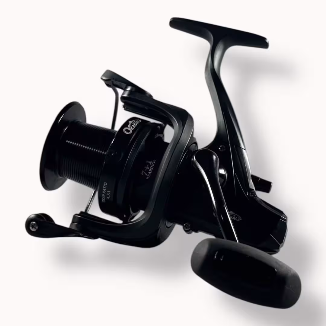 چرخ ماهیگیری برند ترکیهOKASIAمدلBLACK TIGER 6500