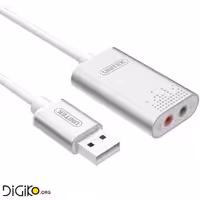 تبدیل USB2.0 به AUDIO (صدا و میکروفون ) مارک UNITEK