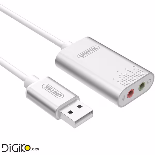 تبدیل USB2.0 به AUDIO (صدا و میکروفون ) مارک UNITEK