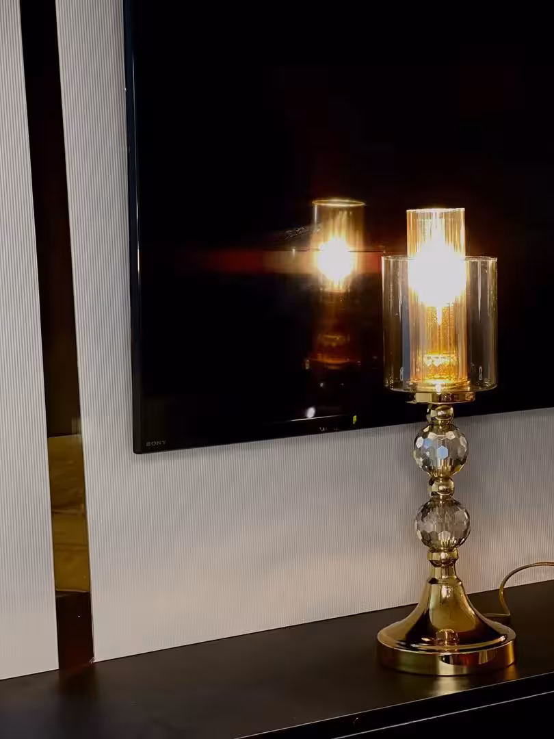 شمعدان لوکس تک‌عدد استوانه ای مدرن