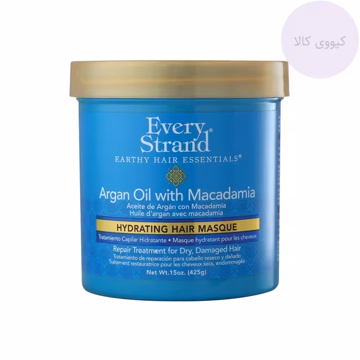 ماسک مو روغن آرگان و ماکادامیا اوری استرند Every Strand آبرسان