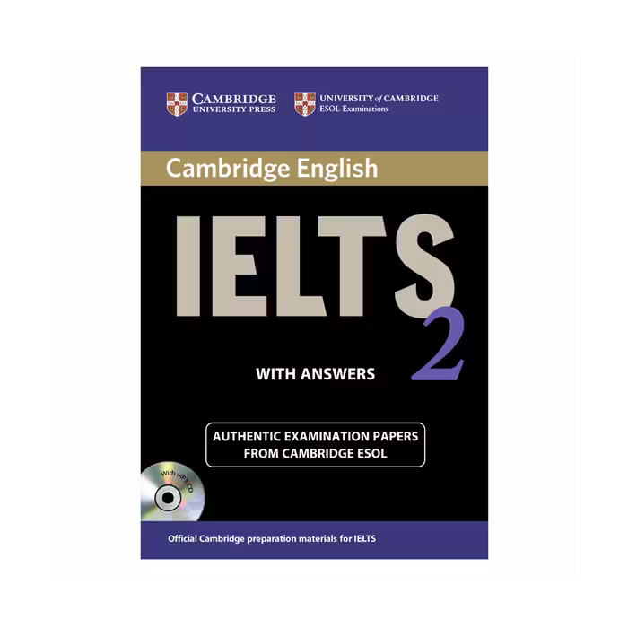 کتاب Cambridge IELTS 2 CD دورنگ