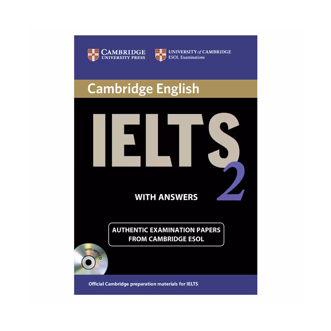 کتاب Cambridge IELTS 2 CD دورنگ