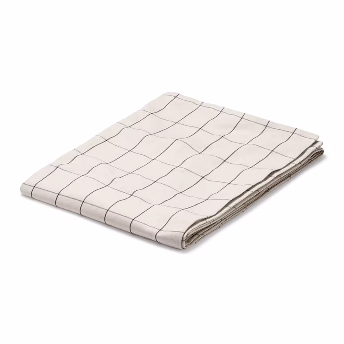 رومیزی چهارخانه کرم چیبو