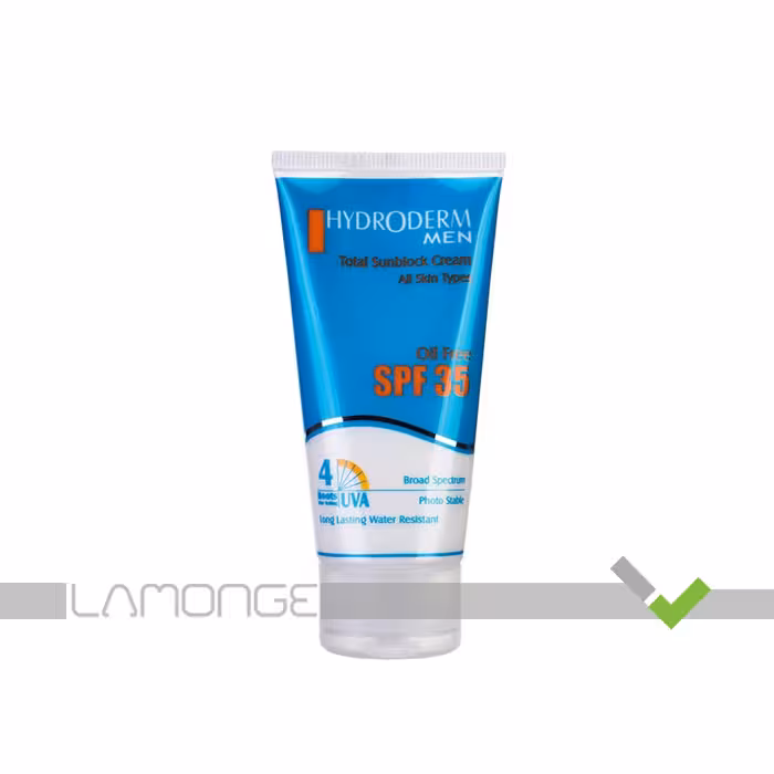 کرم ضد آفتاب آقایان SPF35 هیدرودرم حجم 50 میلی لیتر
