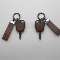 کاور ریموت پژو 206 – 207 – پارس مدل بالا و رانا دور فلزی وسط چرم