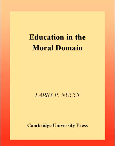 خرید و دانلود نسخه کامل کتاب Education in the Moral Domain