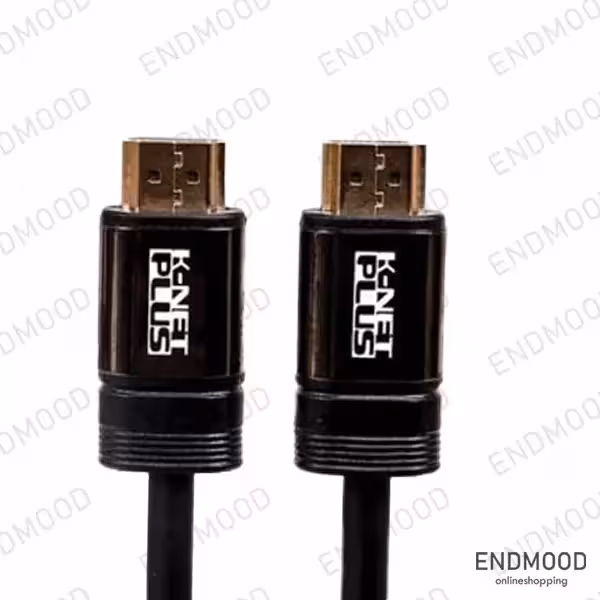 کابل فیبر HDMI نود متری کی نت پلاس