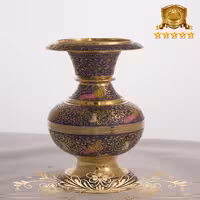 گلدان برنجی کد 1126