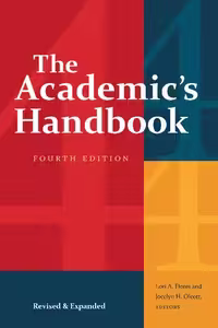 خرید و دانلود نسخه کامل کتاب The Academic's Handbook, Fourth Edition: Revised &amp; Expanded
