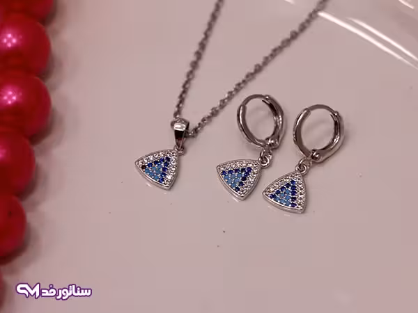 نیم ست نگین دار اصل N8134