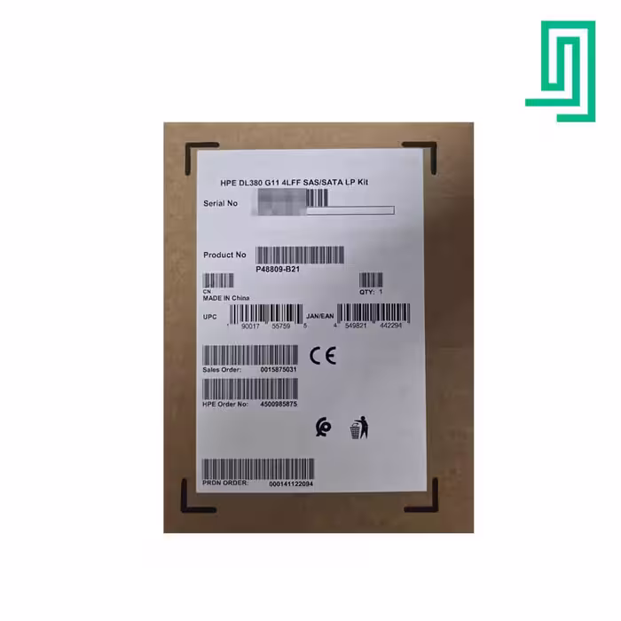 HPE ProLiant DL380 Gen11 4LFF SAS/SATA 12G LP Midplane Drive Cage Kit