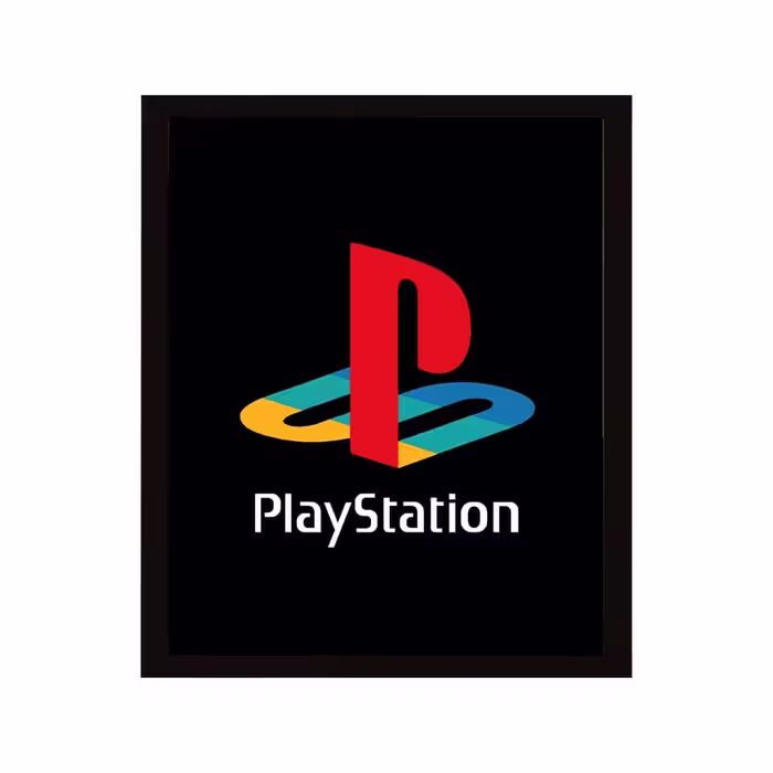 تابلو گیمینگ  35×45 طرح – Play station