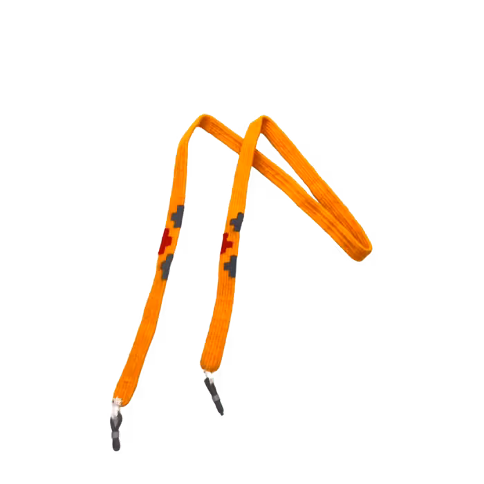 بند عینک دستباف زرد