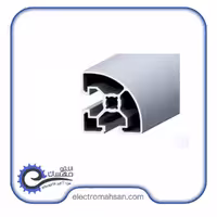 پروفیل آلومینیوم شیاردار 40در 40شیار 10 میلیمتر R