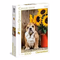 پازل 1000 قطعه ای Clementoni Bulldog | پازل 1000 قطعه ای بولداگ