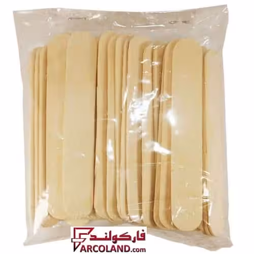 چوب بستنی پهن بسته 25 عددی