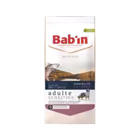 غذای خشک سگ بالغ Sensitive Cutanee Adult پوست حساس ماهی سالمون برند Babin بابین 3 کیلویی