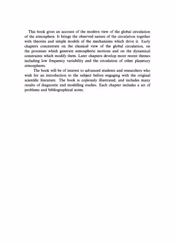 خرید و دانلود نسخه کامل کتاب Introduction to Circulating Atmospheres