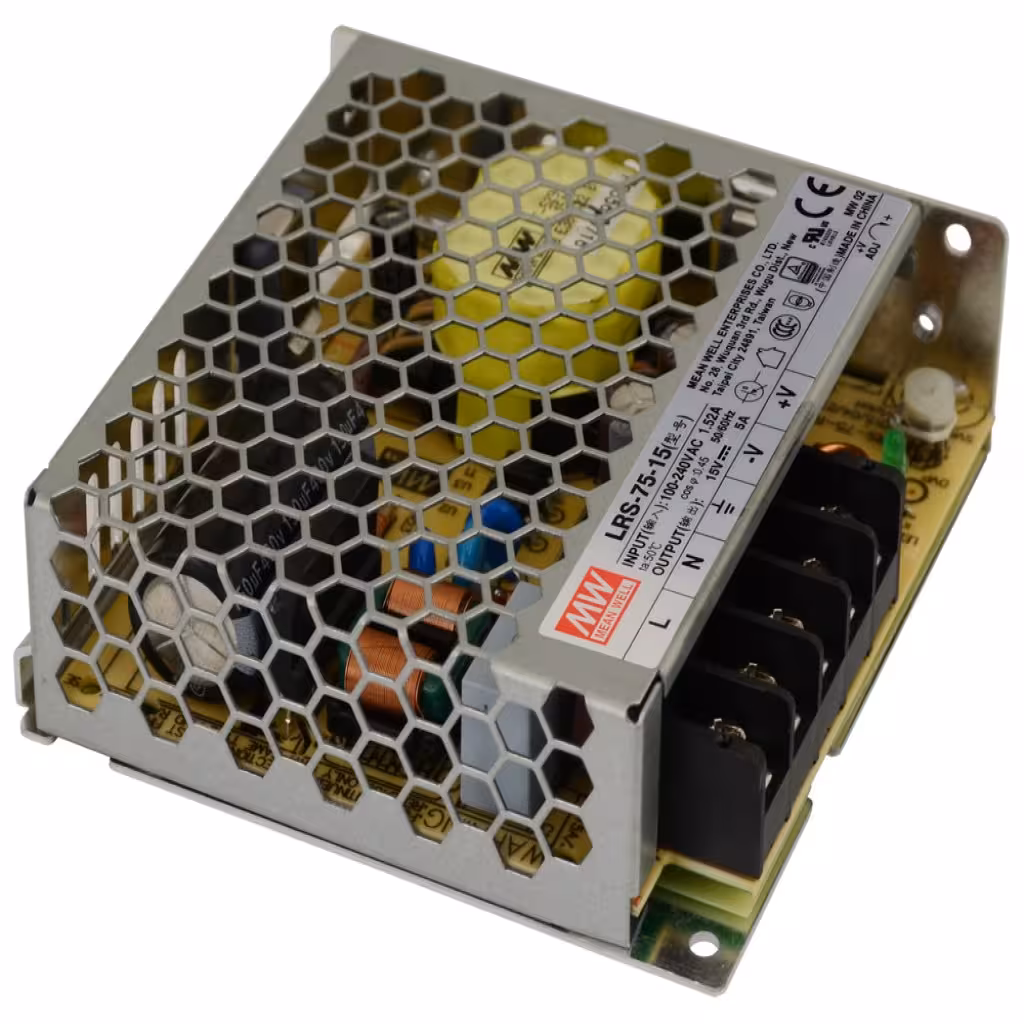 منبع تغذیه مینول سری LRS-75-15