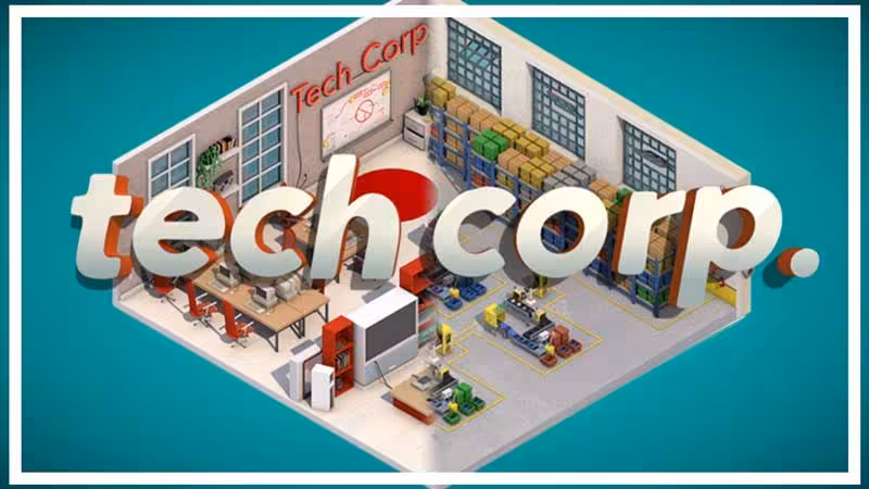 سی دی کی اورجینال بازی Tech Corp