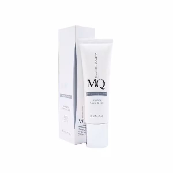 کرم شب لایه بردار AHA   ام کیو  MQ AHA 20% Night Cream
