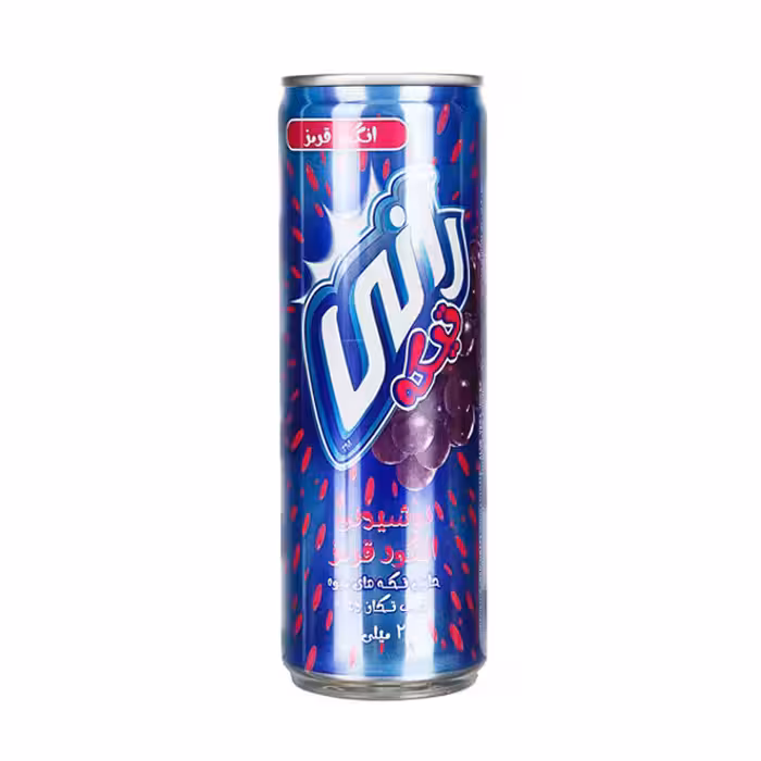 نوشیدنی رانی انگور با تکه های آلوئه ورا 240 میلی لیتری