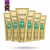 6 عدد نرم‌کننده مو پنتن Pantene مدل پرو-وی معجزه 3 دقیقه ترمیم کننده و آبرسان Pro-V 3 Minute Miracle Smooth & Sleek حجم 200 میلی لیتر (اورجینال)