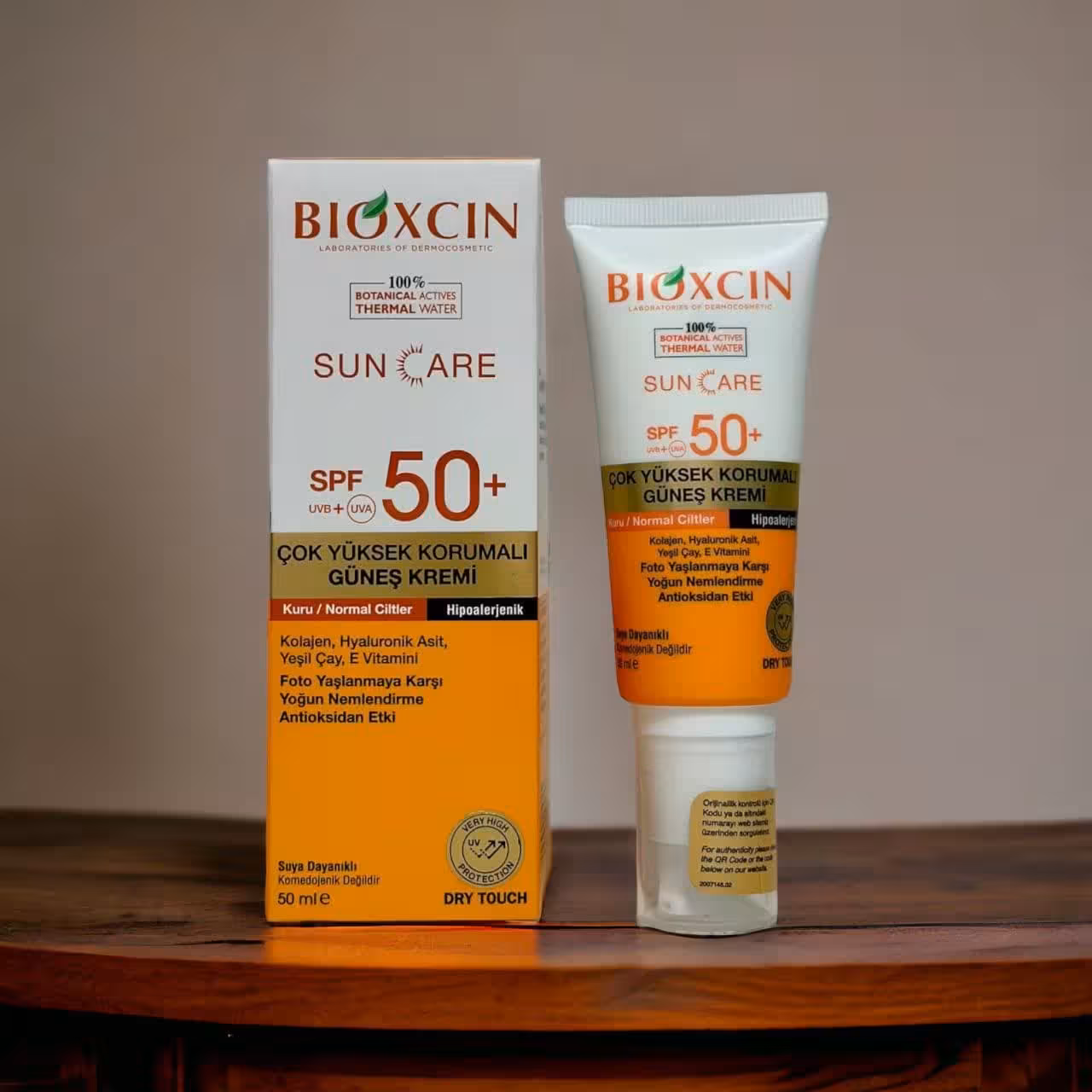 کرم ضدآفتاب بیرنگ بیوکسین پوست خشک 50 میل