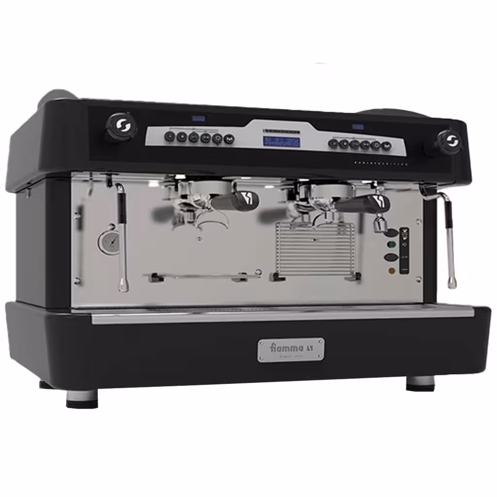 اسپرسوساز دو گروپ اتوماتیک fiamma مدل کوادرانت دیسپلی باریستا