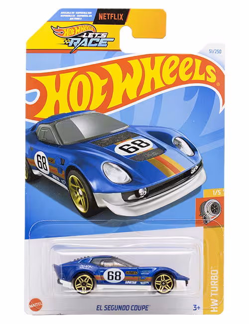 ماشین دکوری مدل EL Segundo Coupe Blue برند Hot Wheels