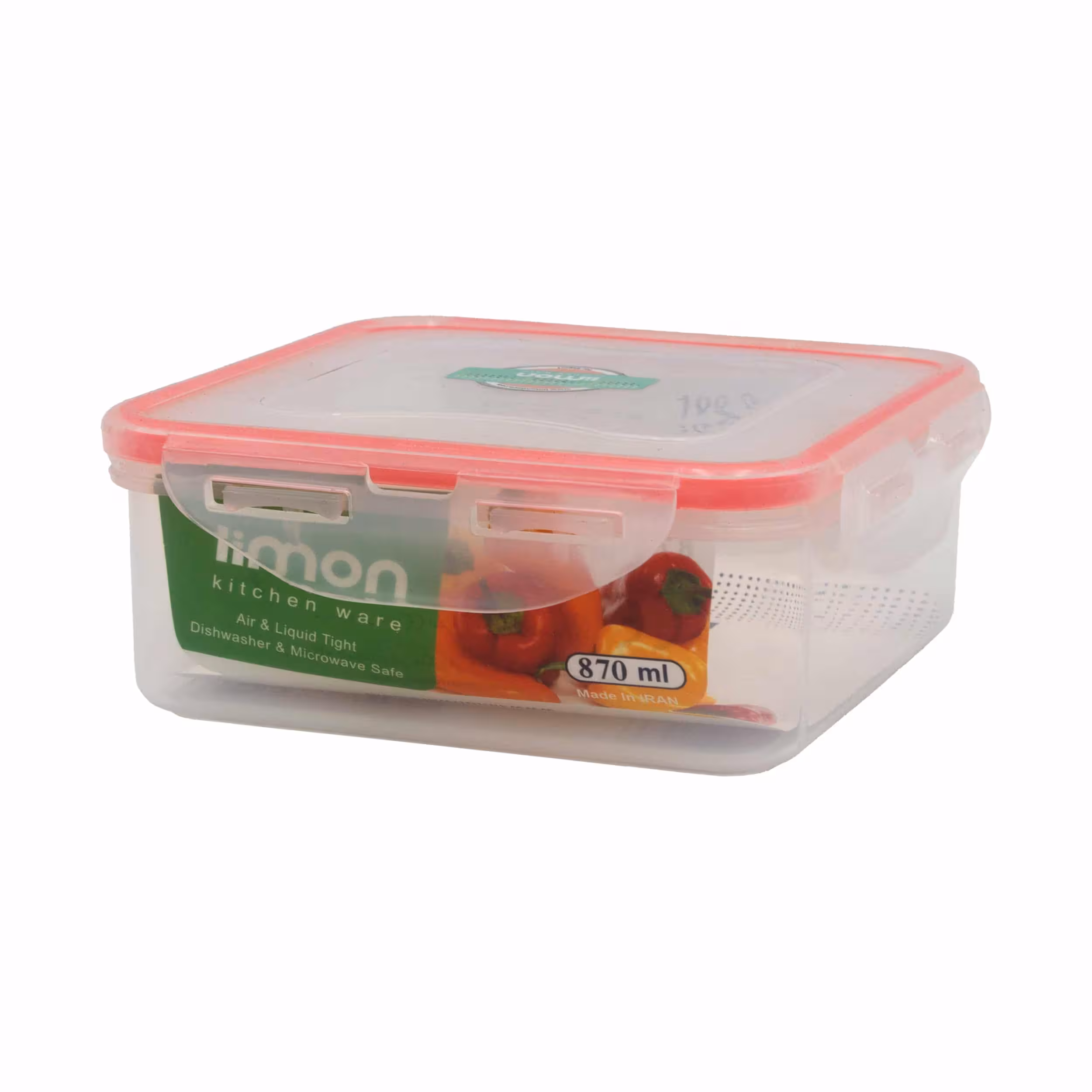 ظرف نگهدارنده لیمون مدل مربع کد 3407