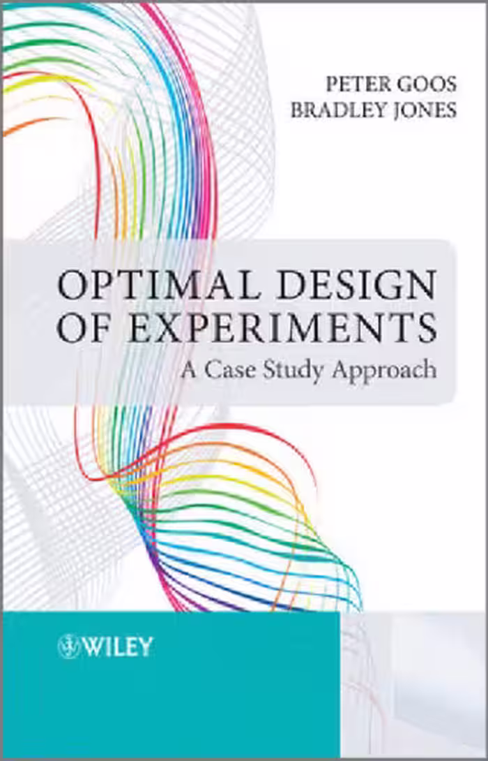 خرید و دانلود نسخه کامل کتاب Optimal Design of Experiments: A Case Study Approach