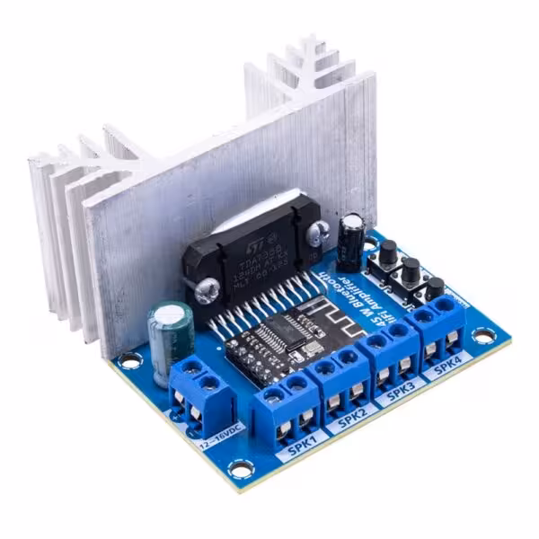 ماژول آمپلی فایر بلوتوثی 4x45W با تراشه TDA7388