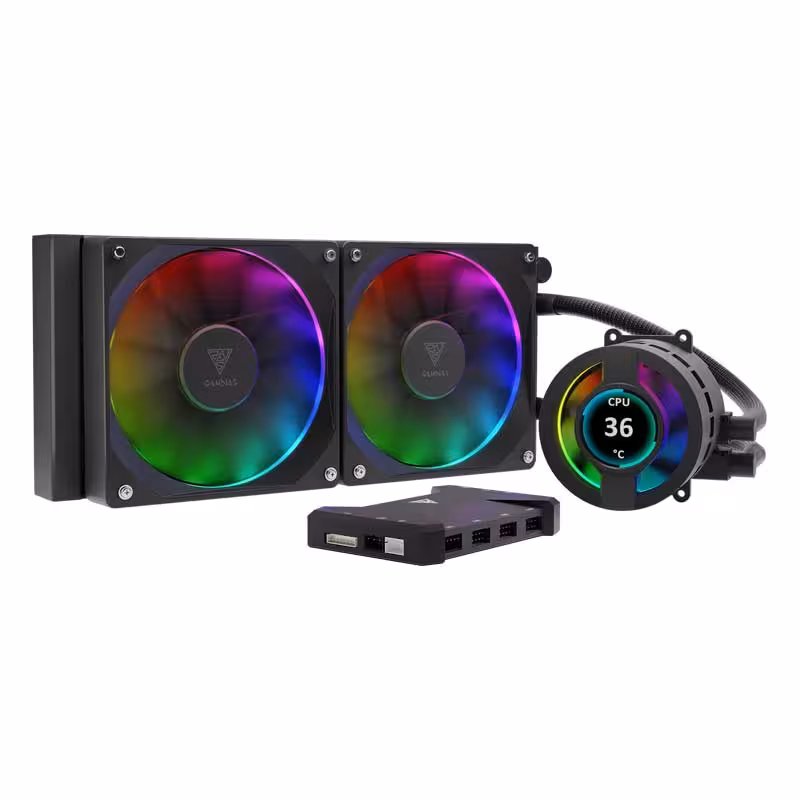 سیستم خنک کننده مایع پردازنده گیم دیاس مدل Chione P3-240U ARGB