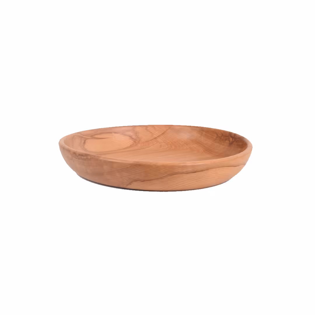 کاسه چوی طرح لاله (قطر 35cm و ارتفاع 7cm)