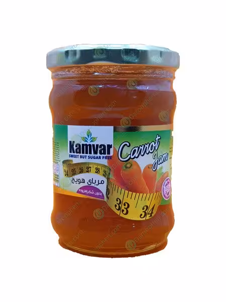 مربای هویج بدون شکر و رژیمی کامور