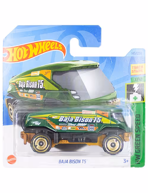 ماشین دکوری مدل Baja Bison T5 Green برند Hot Wheels