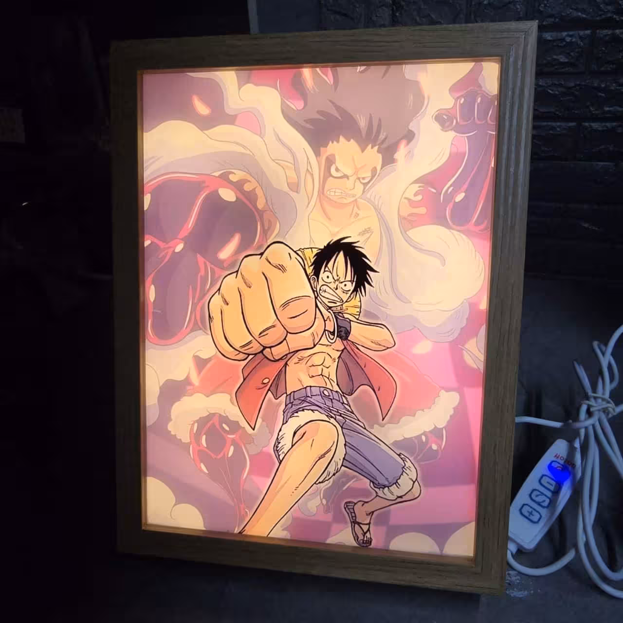 تابلو چراغدار انیمه 8