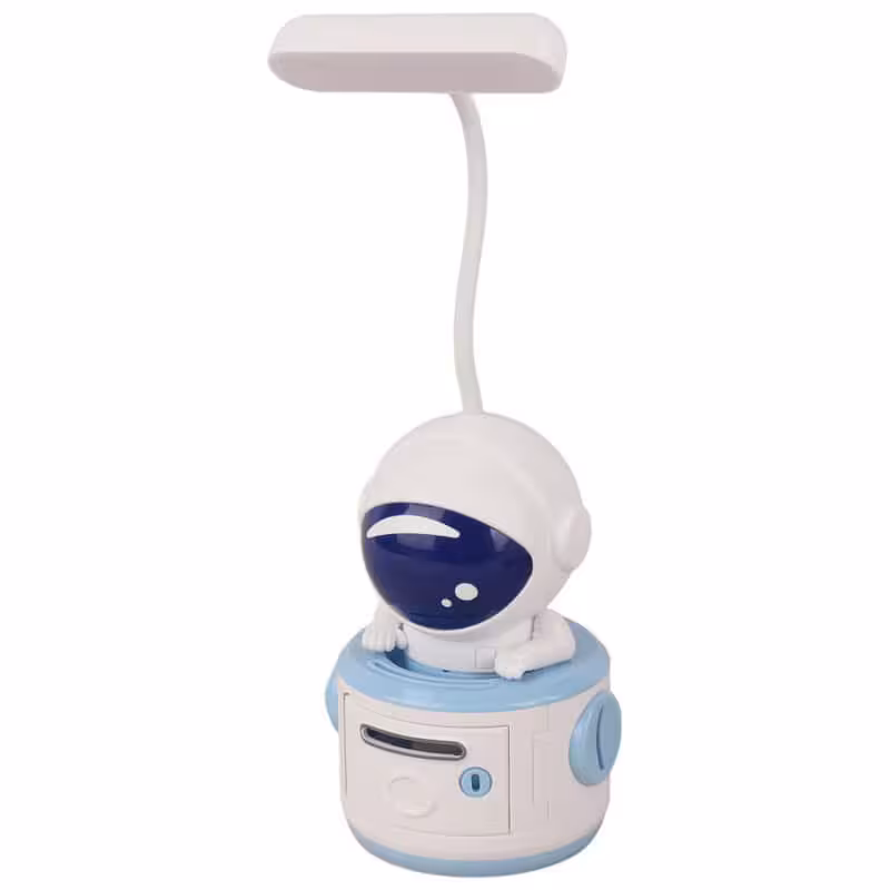 چراغ مطالعه فانتزی فضانورد با قلک و تراش کد 01