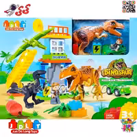 لگو دوپلو مبارزه دایناسور تیرکس کودک قطعه درشت JDLT 5409