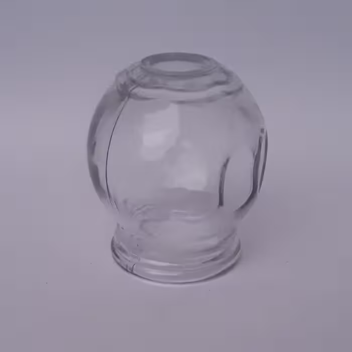 لیوان بادکش گرم شیشه ای حرفه ای شماره 1 (یک عدد کاپ بادکش ) موسسه پژوهشی طبی بازرگانی سیمرغ