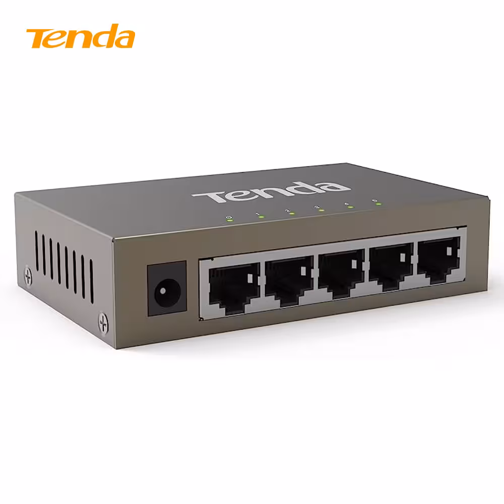 سوئیچ شبکه 5 پورت گیگابیت تندا مدل Tenda TEG1005D