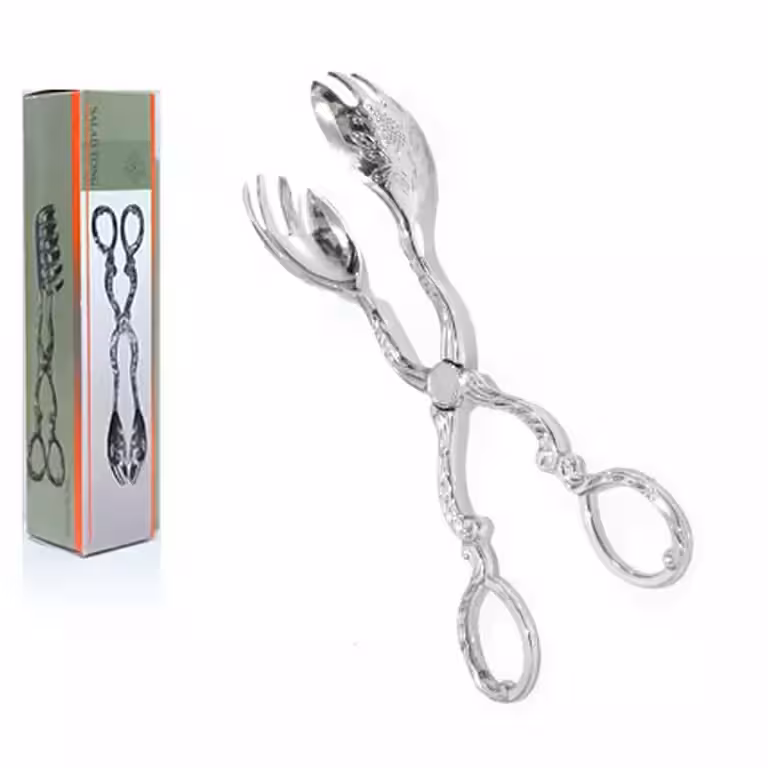 انبر سالاد خوری استیل