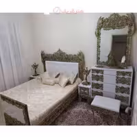 سرویس خواب روکش برنز مدل سیمرغ با آلومینیوم ضخیم