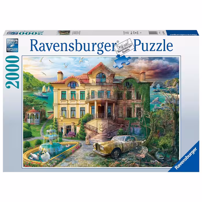 پازل 2000 قطعه Ravensburger طرح ویلا در گذر زمان
