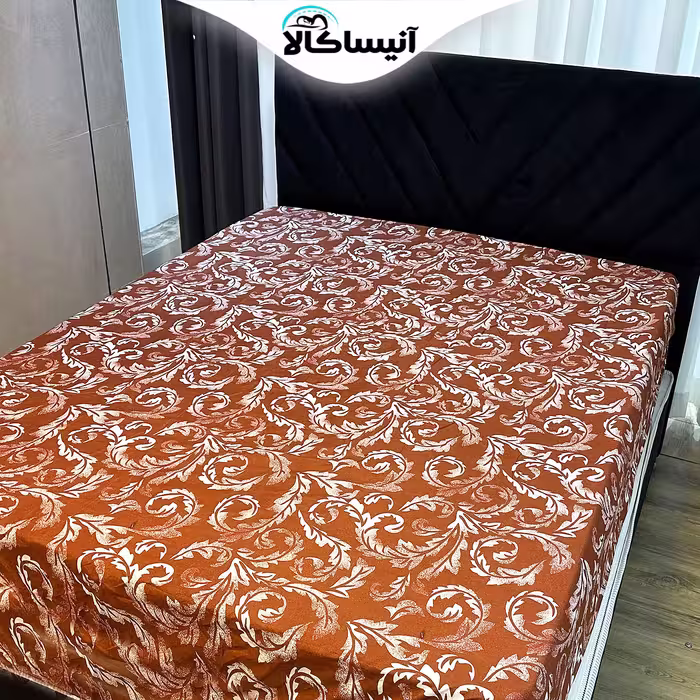 ملحفه روتشکی کشدوزکد02 دونفره سایز200×160 سانتی متر